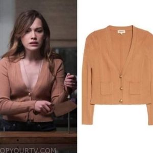 Love Quinn from YOU 🔪 L'Agence Jamie Cardigan